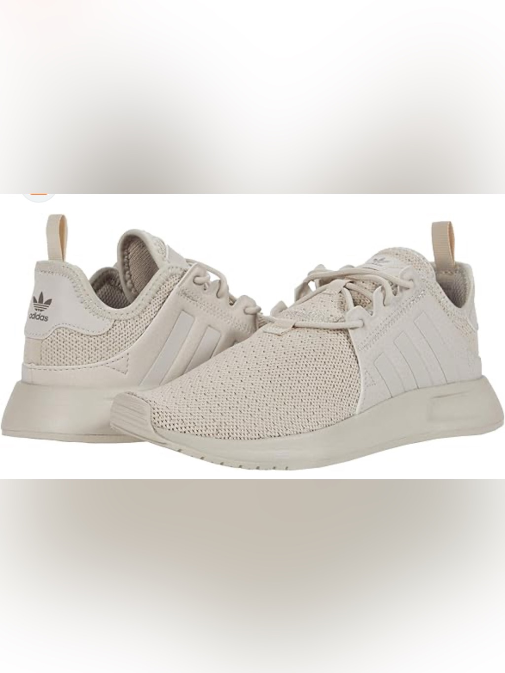 Adidas Kids Ortholite Sneakers In Light Beige/Cream